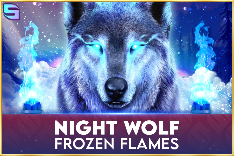 Night Wolf Frozen Flames